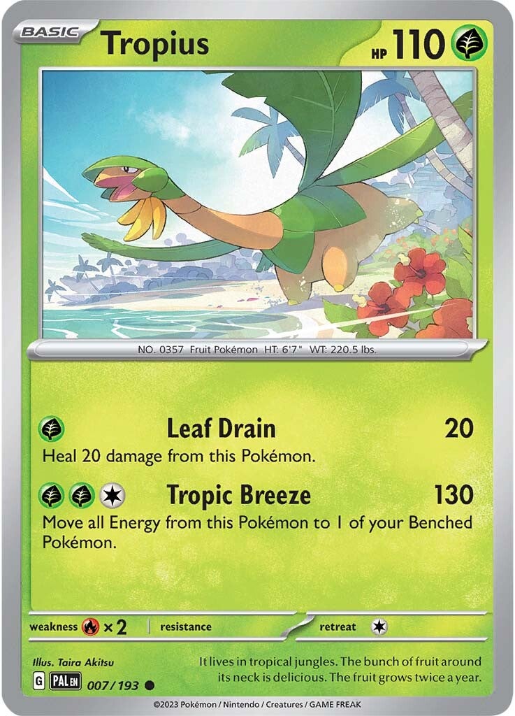 Tropius (007/193) [Escarlata y Púrpura: Evolución en Paldea]