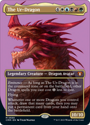 Le Dragon ancestral (profil sans bordure) [Commander Masters]