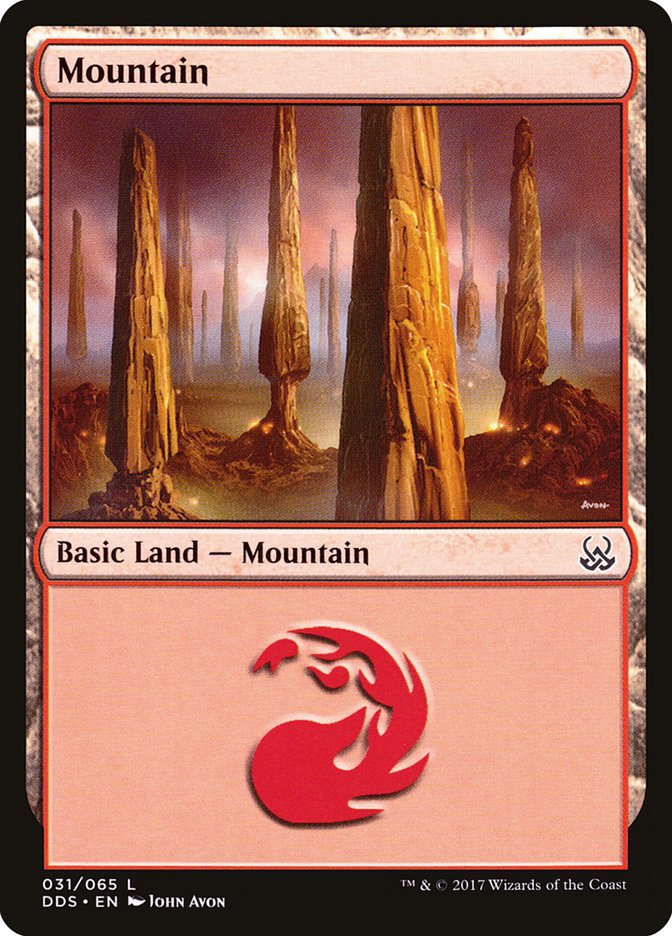 Montagne (31) [Decks du duelliste : Esprit vs. Puissance]