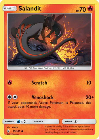 Salandit (15/145) [Sol y Luna: Albor rebelde]