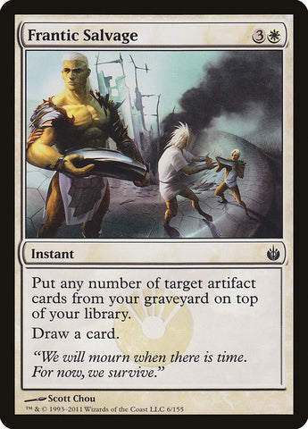 Récupération frénétique [Mirrodin assiégé]