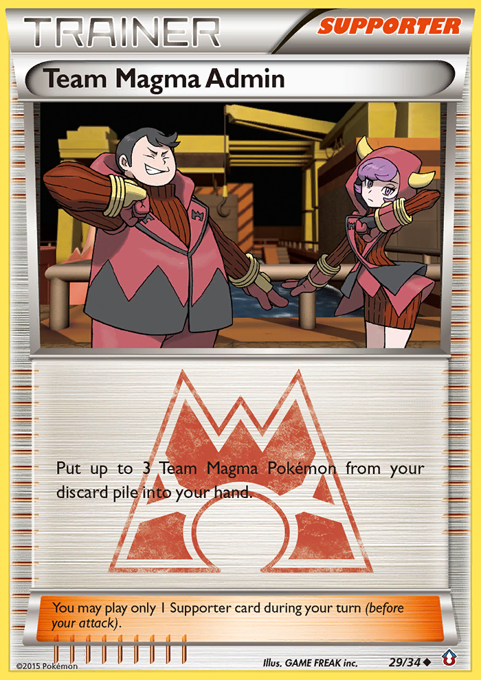 Admin de la Team Magma (29/34) [XY: Double Crise]