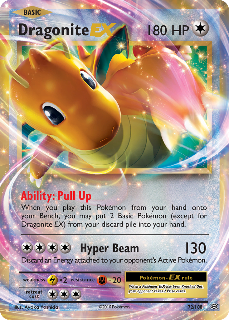 Dracolosse EX (72/108) [XY : Évolutions]