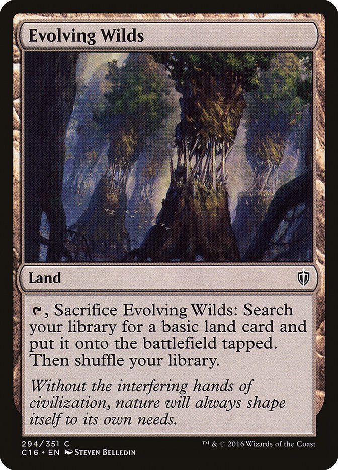 Terres sauvages en évolution [Commander 2016]
