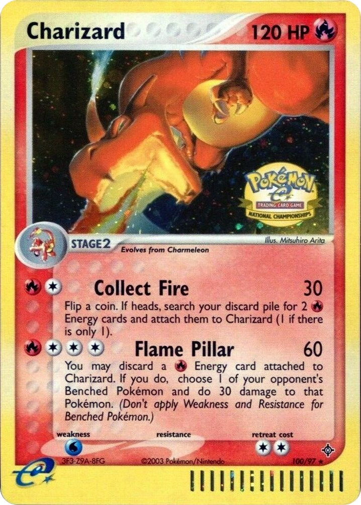 Charizard (100/097) (Campeonatos Nacionales) [Cartas de Liga y Campeonato]