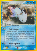 Togetic (11/101) (Espèce Delta) [EX : Fantômes Holon]