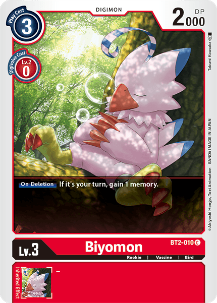 Biyomon [BT2-010] [Lanzamiento Special Booster Ver.1.5]
