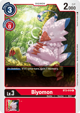 Biyomon [BT2-010] [Lanzamiento Special Booster Ver.1.5]