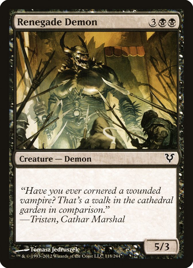 Démon renégat [Avacyn Ressuscitée]