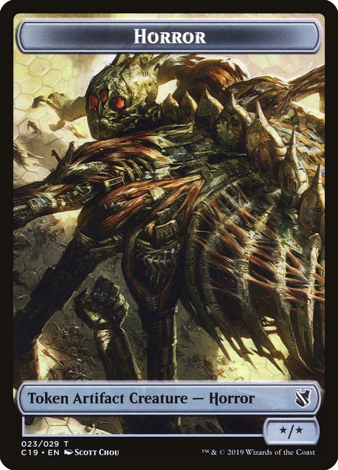 Jeton Horreur [Jetons Commander 2019]