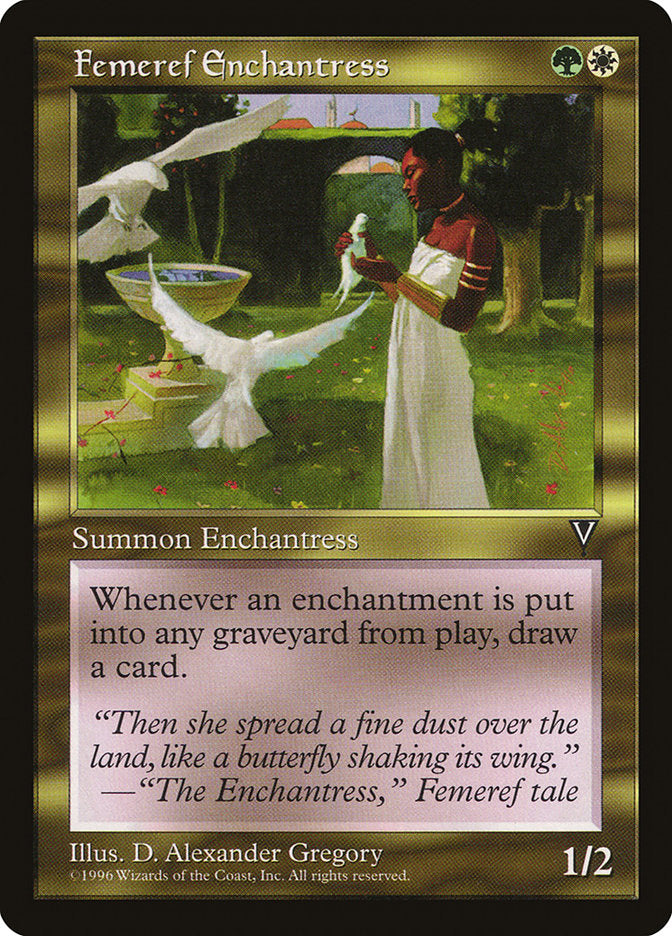 Enchanteresse fémérite [Visions]