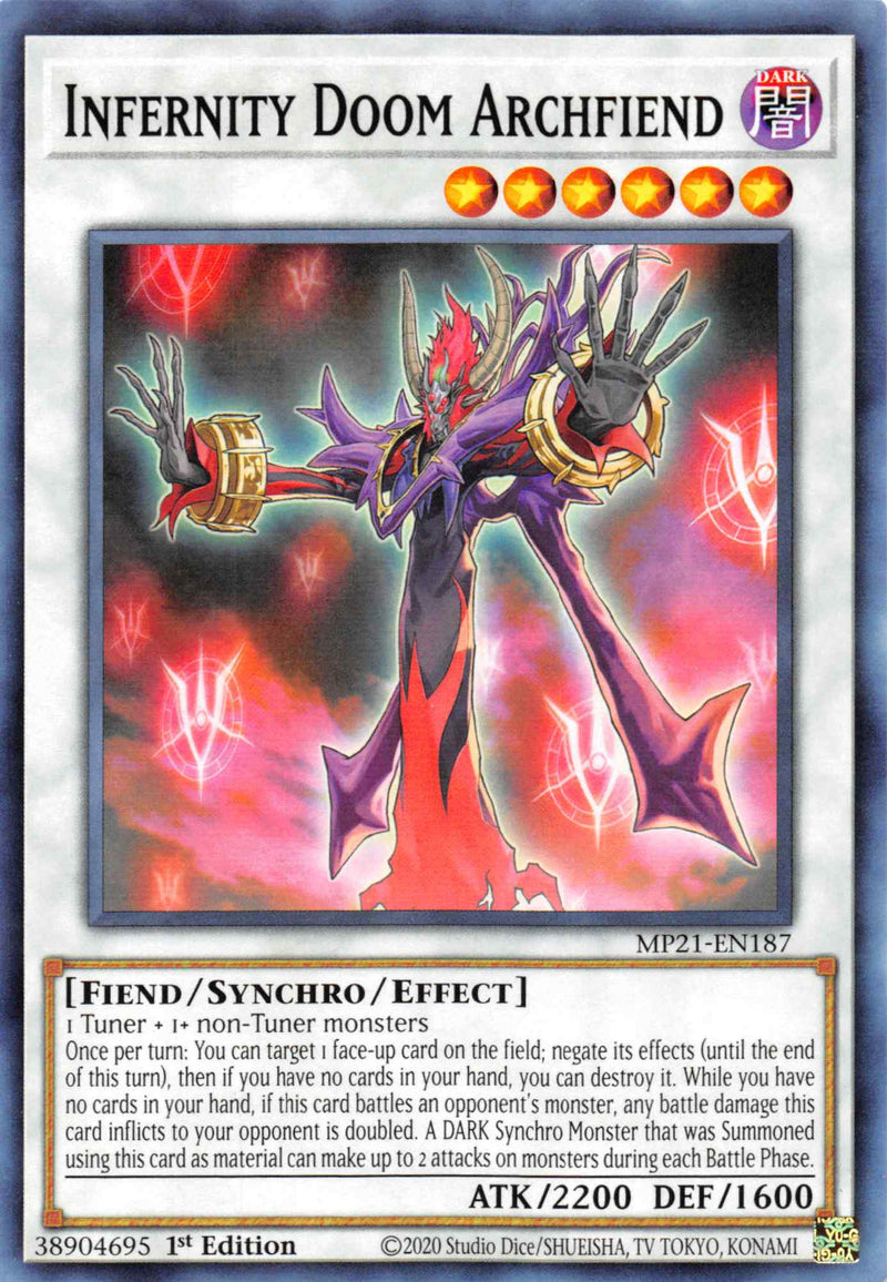 Archfiend Enfernité des Abysses [MP21-FR187] Commune