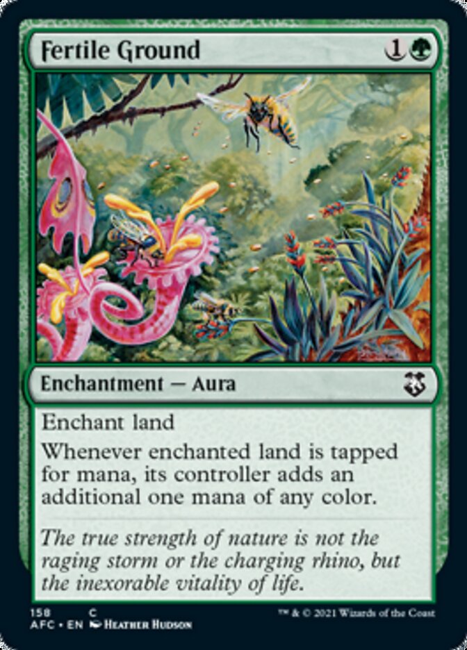 Terreau fertile [Magic: The Gathering – Commander Légendes : La bataille du pont des dragons]