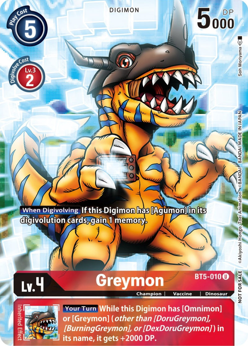 Greymon [BT5-010] (25th Special Memorial Pack) [Promocionales de Battle of Omni]