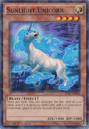 Licorne Solaire [BP03-FR064] Rare Brisure