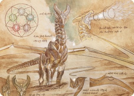 Ramos, carte artistique Moteur draconique [Série d'illustrations La Guerre des frères]
