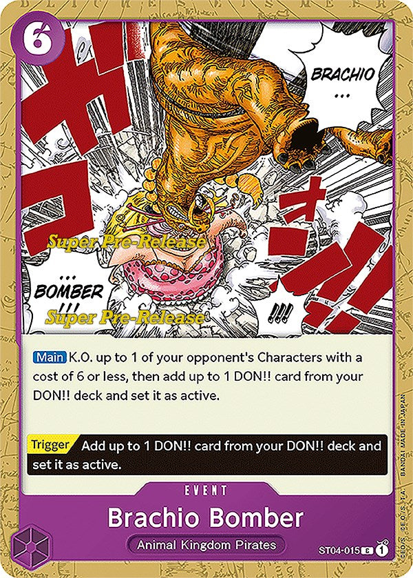 Brachio Bomber [Baraja de Inicio de Prerelease: Animal Kingdom Pirates]