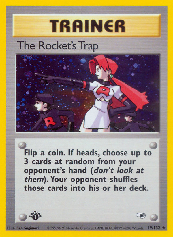 La Trampa del Rocket (19/132) [Gym Heroes 1ª Edición]