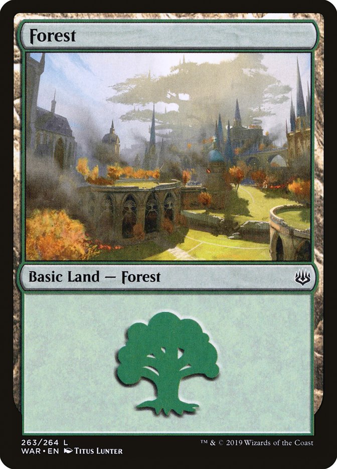 Forêt (263) [Guerre des Planeswalkers]