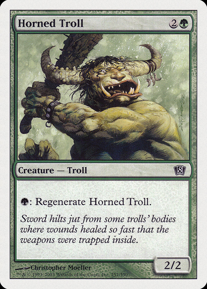 Troll cornu [Huitième édition]