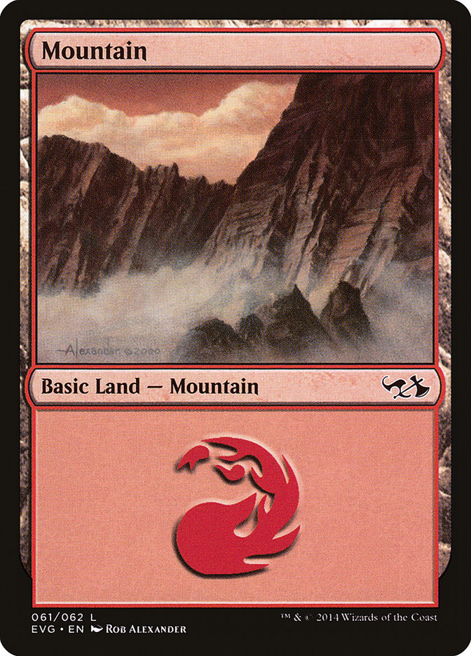 Montagne (61) (Elfes contre Gobelins) [Anthologie des Decks de Duel]