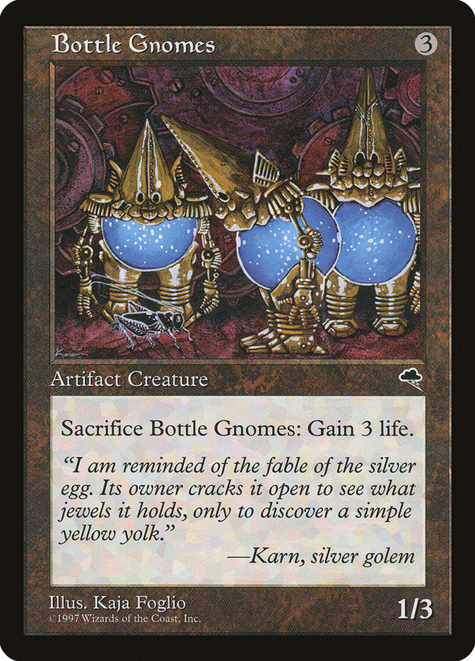 Gnomes des bouteilles [Tempête]