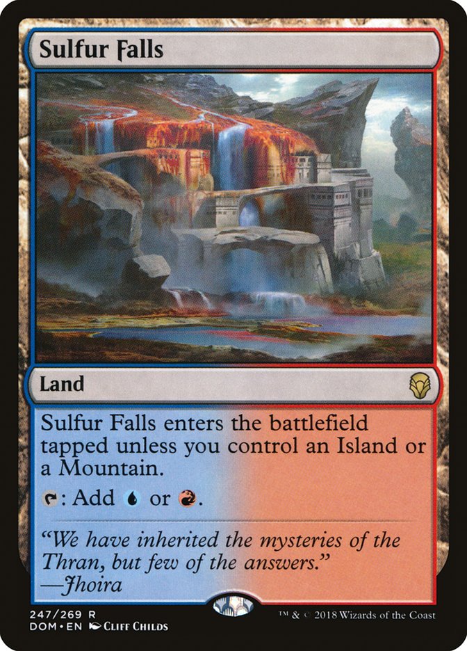 Chutes soufrées [Dominaria]