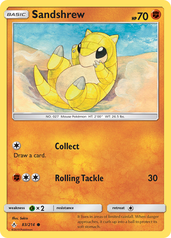Sandshrew (83/214) [Sol y Luna: Lazos Indestructibles]