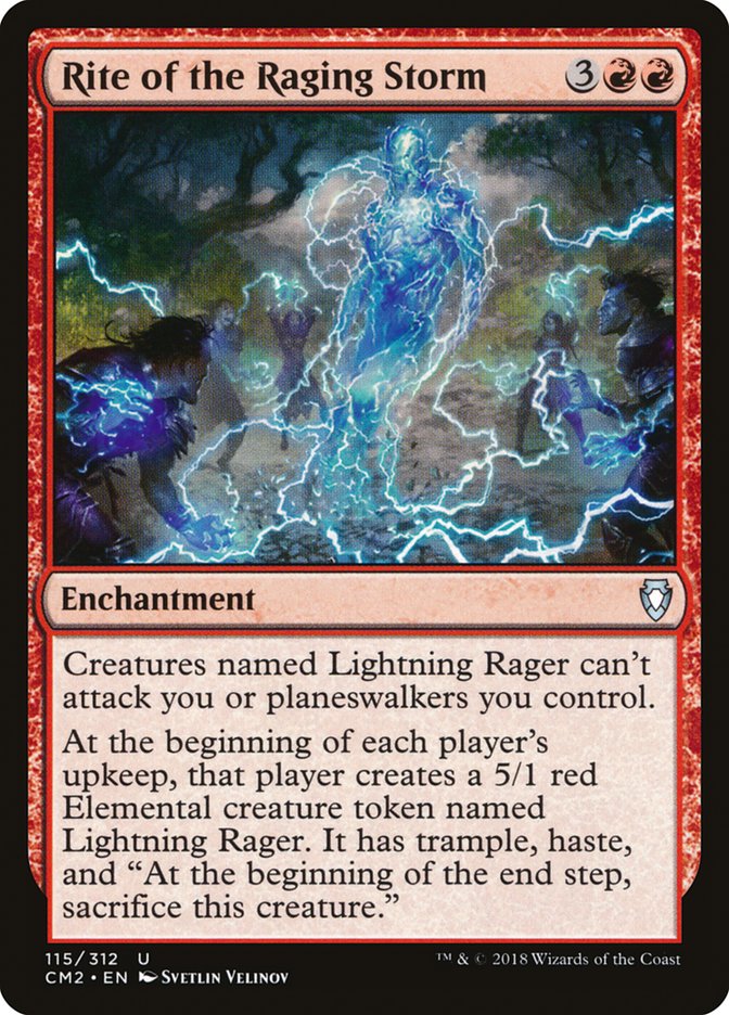 Rite du déchaînement orageux [Commander Anthology Volume II]