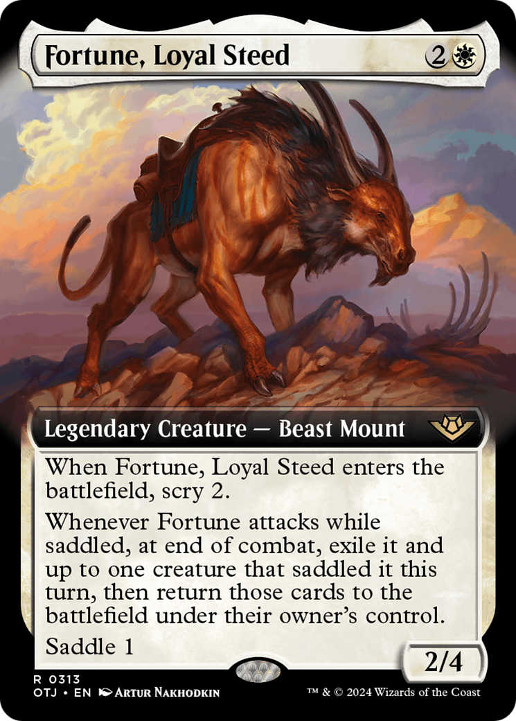 Fortune, coursier loyal (Extended Art) [Hors-la-loi de Croisetonnerre]