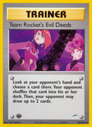 Las Malvadas Acciones del Team Rocket (103/105) [Neo Destino 1ª Edición]