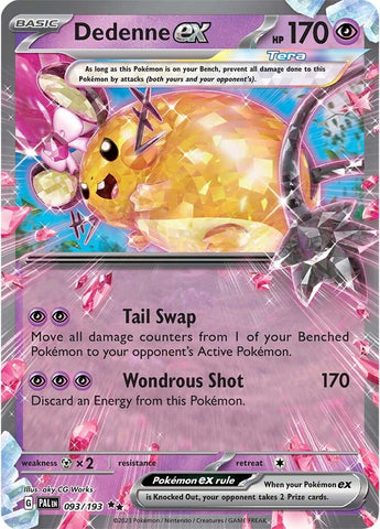 Dedenne-ex (093/193) [Écarlate et Violet : Évolutions à Paldea]