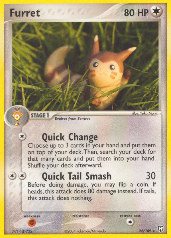 Furret (22/109) [EX: El Regreso del Team Rocket]