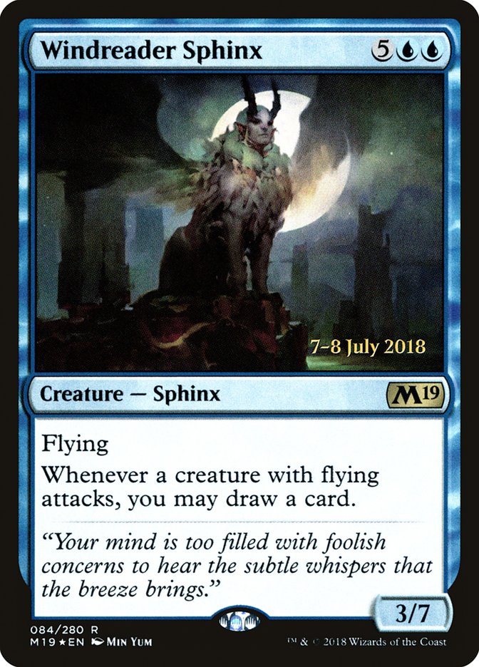 Sphinx lissecieux [Cartes promo d'avant-première Magic 2019]
