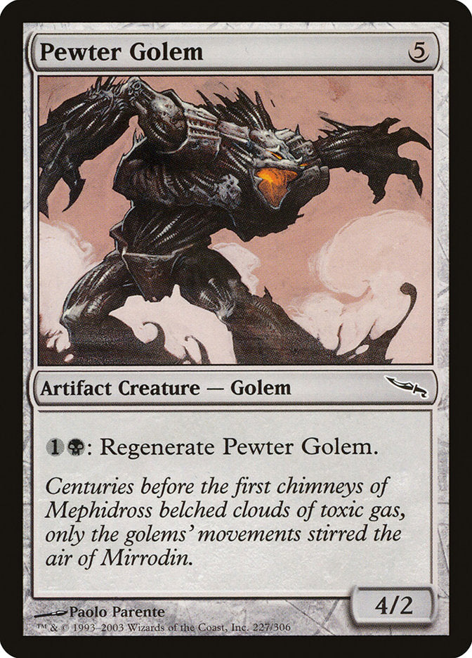 Golem d'étain [Mirrodin]