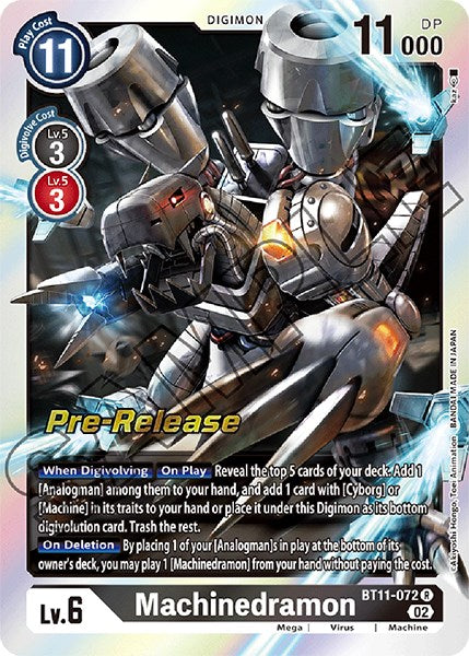 Machinedramon [BT11-072] [Promos de preestreno de Fase Dimensional]