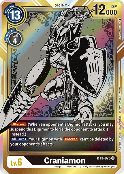 Craniamon [BT3-075] (Arte Alternativo) [Lanzamiento de la Edición Especial Ver.1.5]