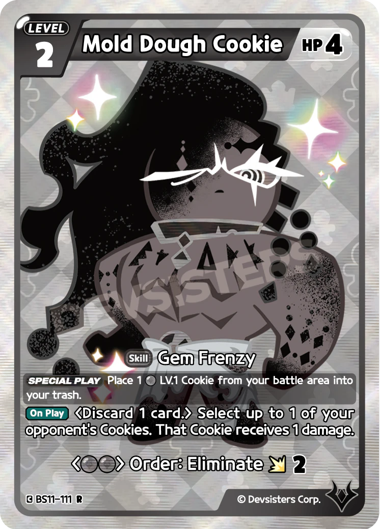 Image for Mold Dough Cookie (BS11-111) (BS11) - CookieRun: Braverse TCG