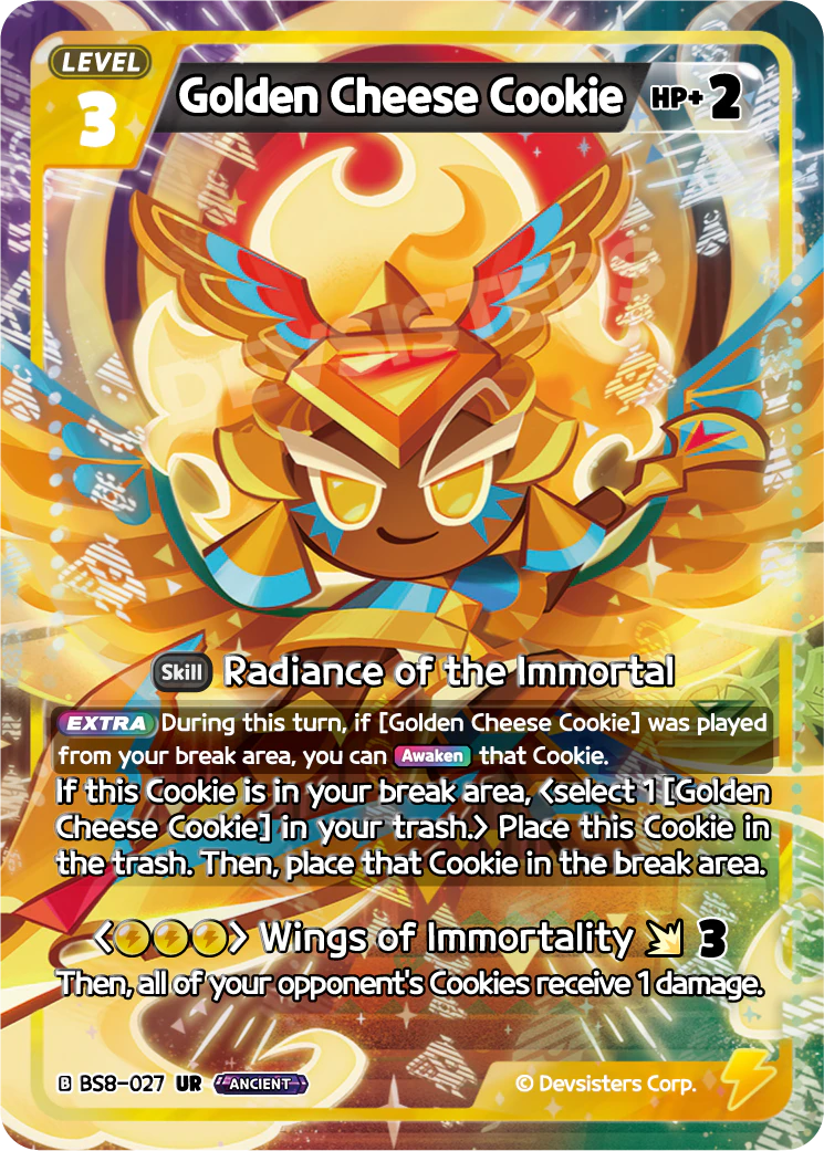 Image for Golden Cheese Cookie (BS8-027) (BS8) - CookieRun: Braverse TCG