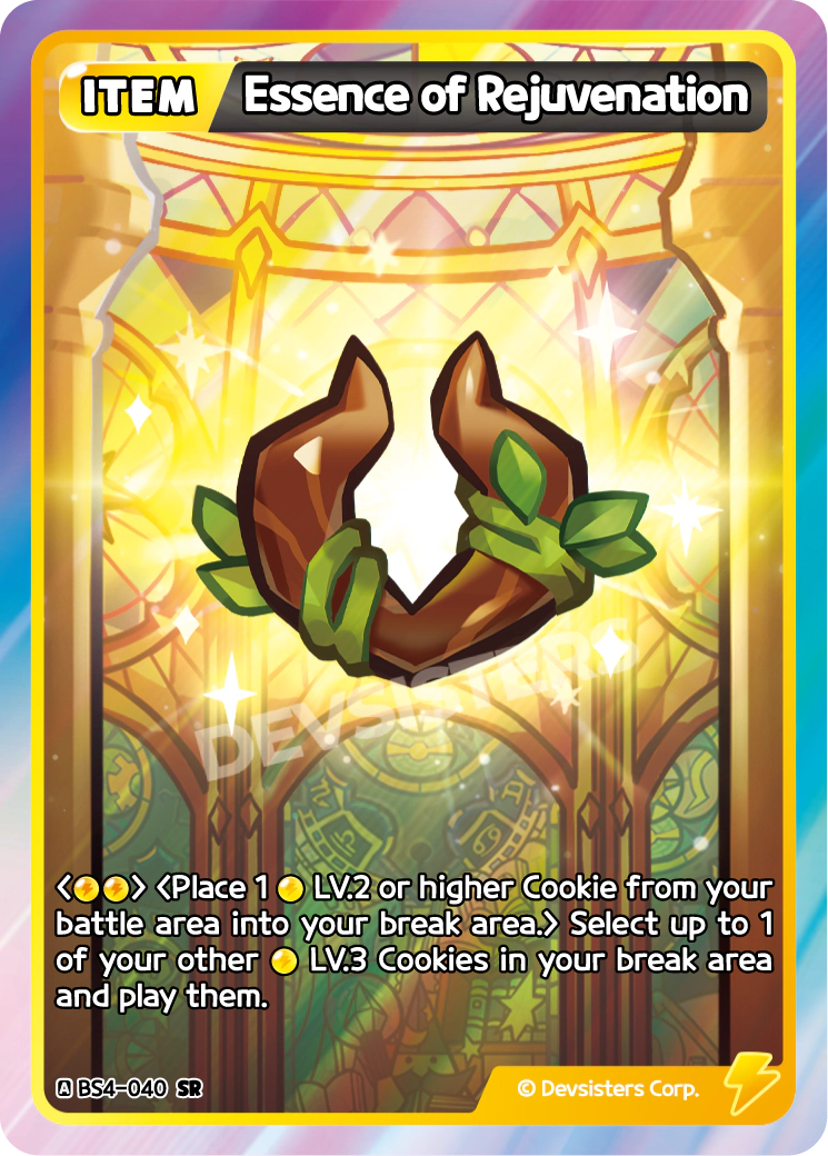 Image for Essence of Rejuvenation (BS4-040) (BS4) - CookieRun: Braverse TCG