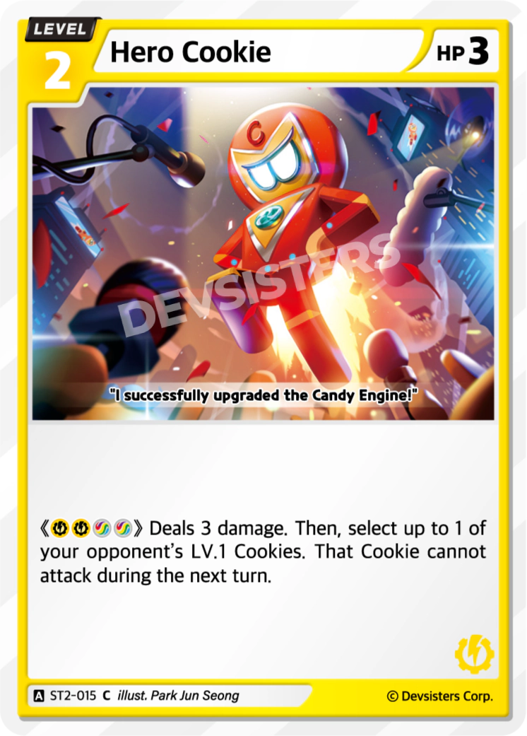Image for Hero Cookie (ST2-015) (ST2) - CookieRun: Braverse TCG