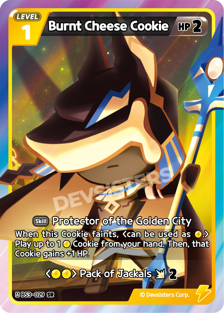 Image for Burnt Cheese Cookie (BS3-029) (BS3) - CookieRun: Braverse TCG