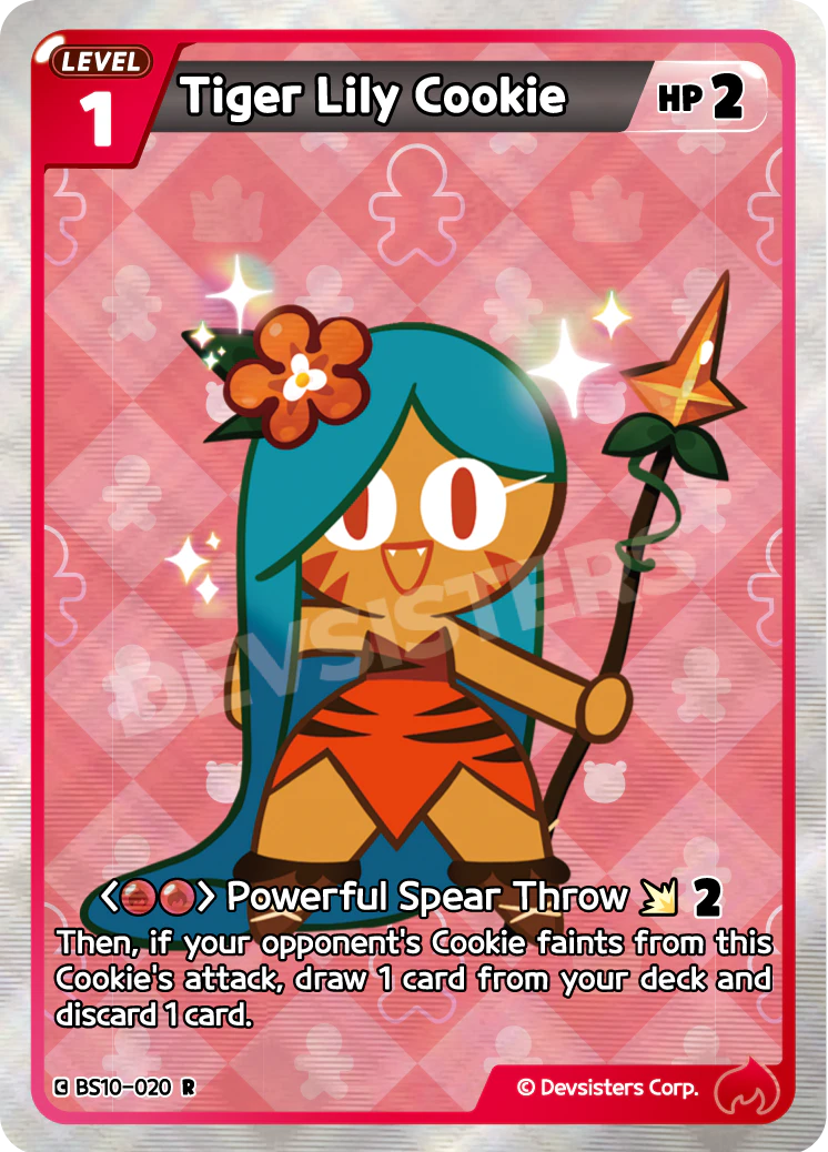 Image for Tiger Lily Cookie (BS10-020) (BS10) - CookieRun: Braverse TCG