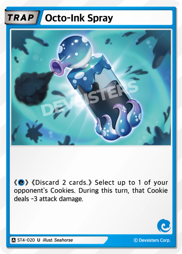 Image for Octo-Ink Spray (ST4-020) (ST4) - CookieRun: Braverse TCG