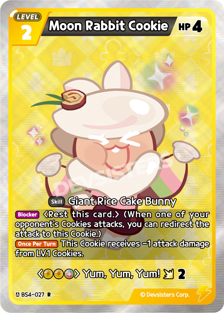 Image for Moon Rabbit Cookie (BS4-027) (BS4) - CookieRun: Braverse TCG