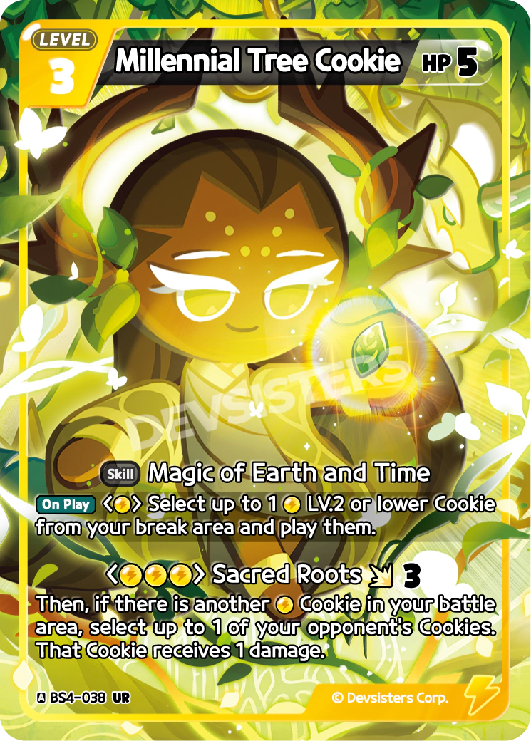 Image for Millennial Tree Cookie (BS4-038) (BS4) - CookieRun: Braverse TCG