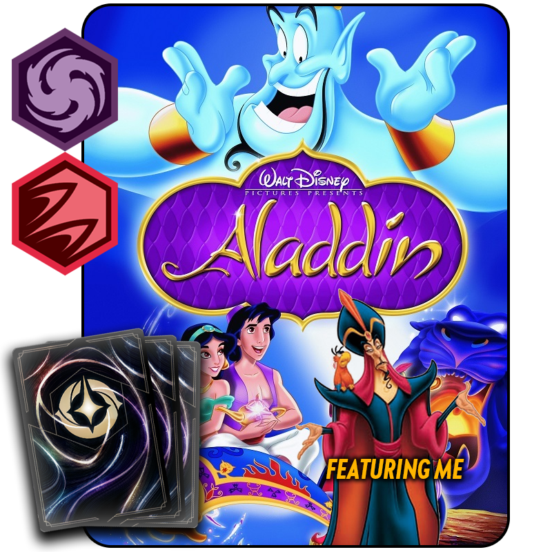 LORCANA THEME STARTERS: ALADDIN (RUBY/AMETHYST)