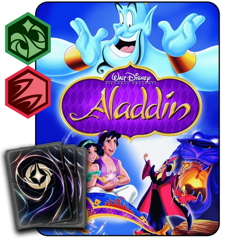 LORCANA THEME STARTERS: ALADDIN (RUBY/EMERALD)