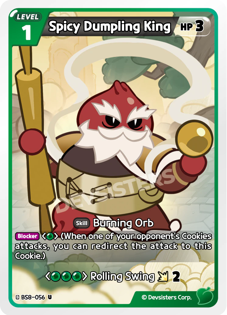 Image for Spicy Dumpling King (BS8-056) (BS8) - CookieRun: Braverse TCG
