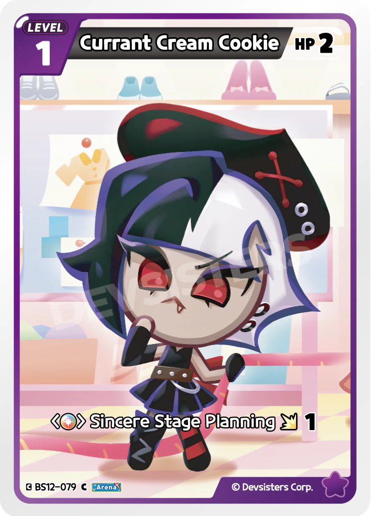 Image for Currant Cream Cookie (BS12-079) (BS12) - CookieRun: Braverse TCG